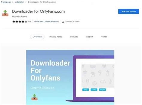 onlyfans downloader chrome extension|automate